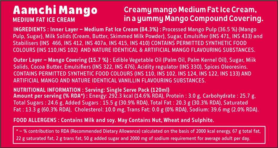 Hocco Ice Creams Aamchi