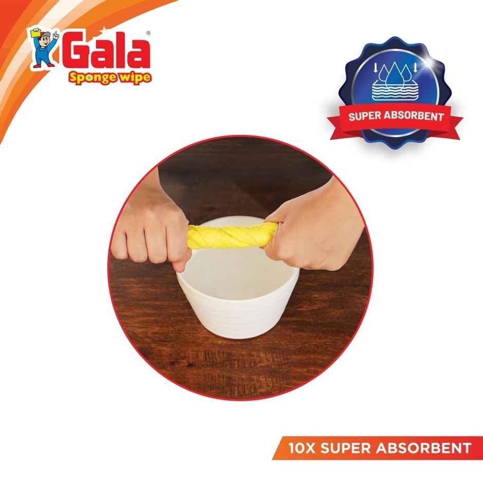 Gala Sponge Wipe 3 pcs Set