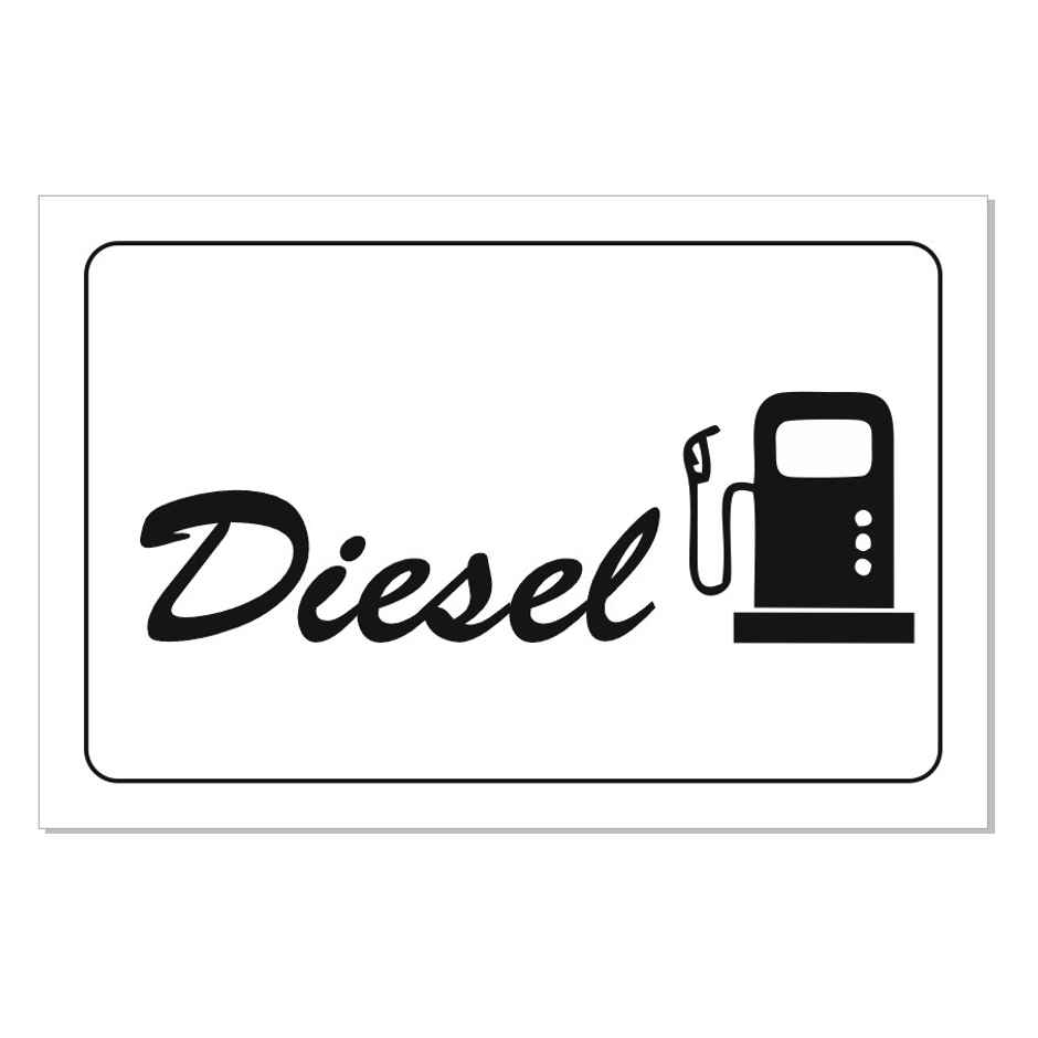 Samsidhi Auto Diesel Car Sticker