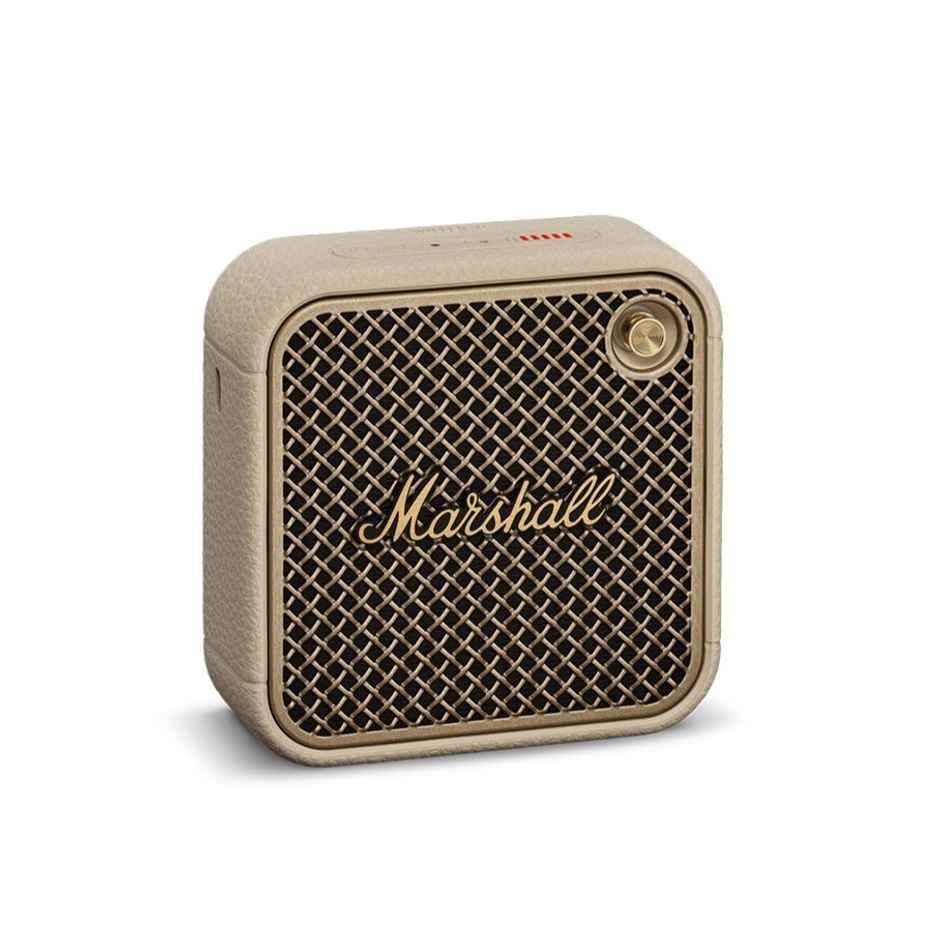 Marshall Willen II Portable Bluetooth Speaker - 17+ Hours Playtime, Dust & Waterproof - Cream