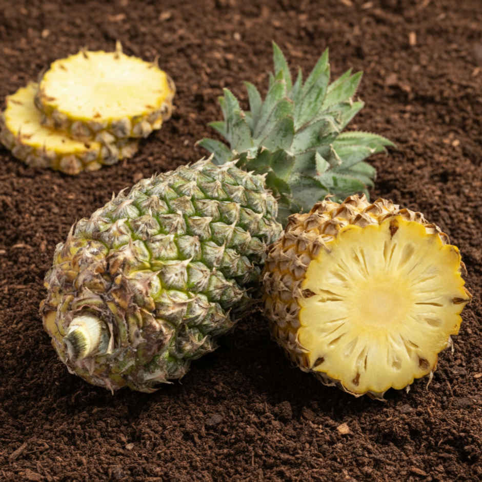 Organically Grown Pineapple