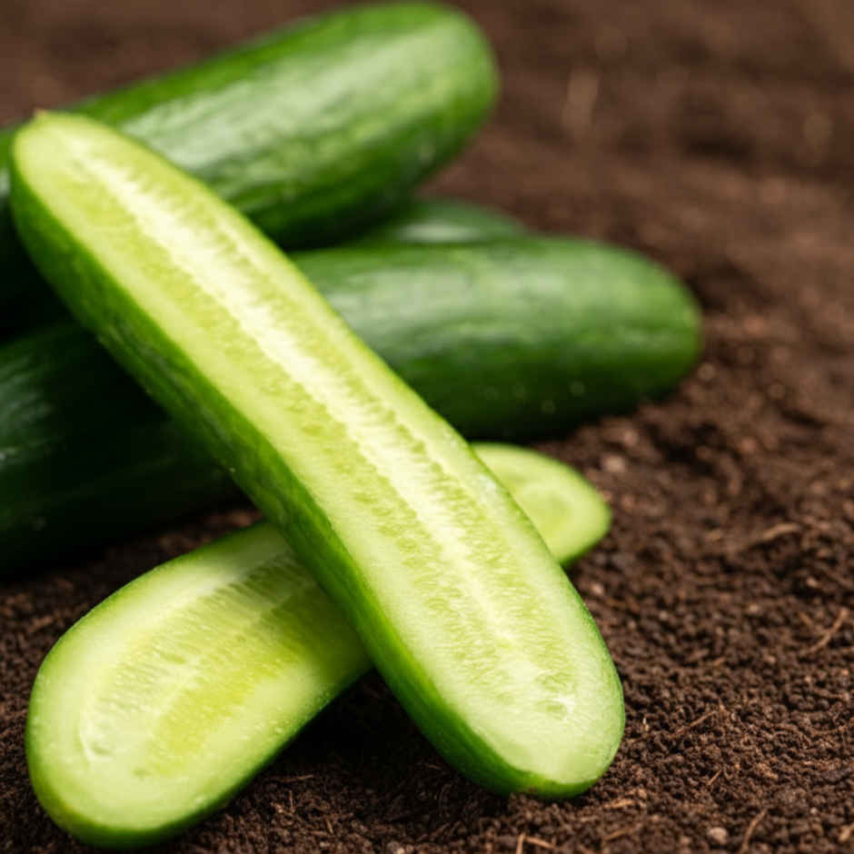 Organically Grown Cucumber English