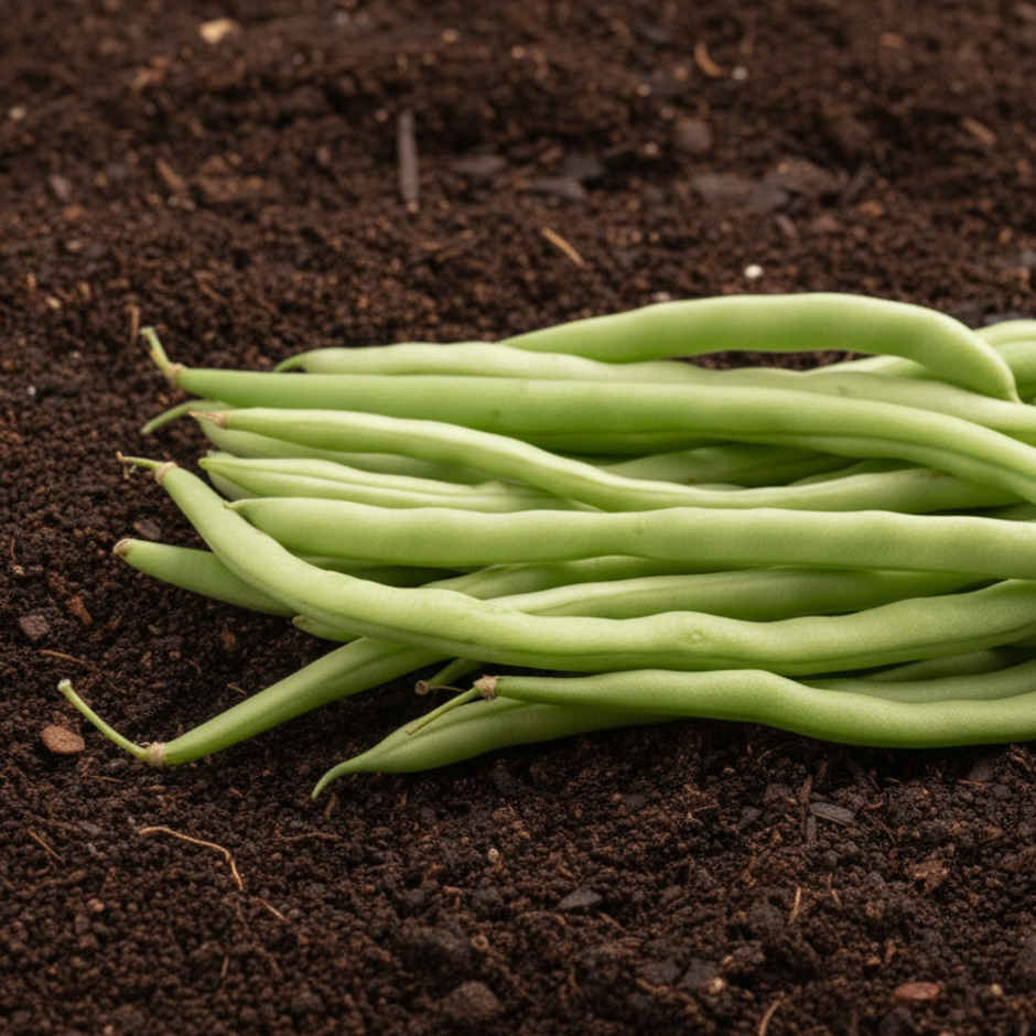 Organically Grown French Beans