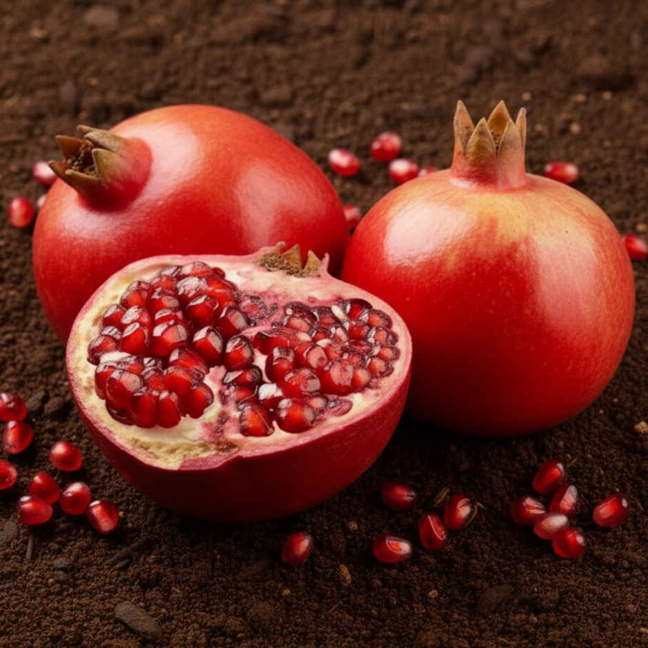 Organically Grown Pomegranate