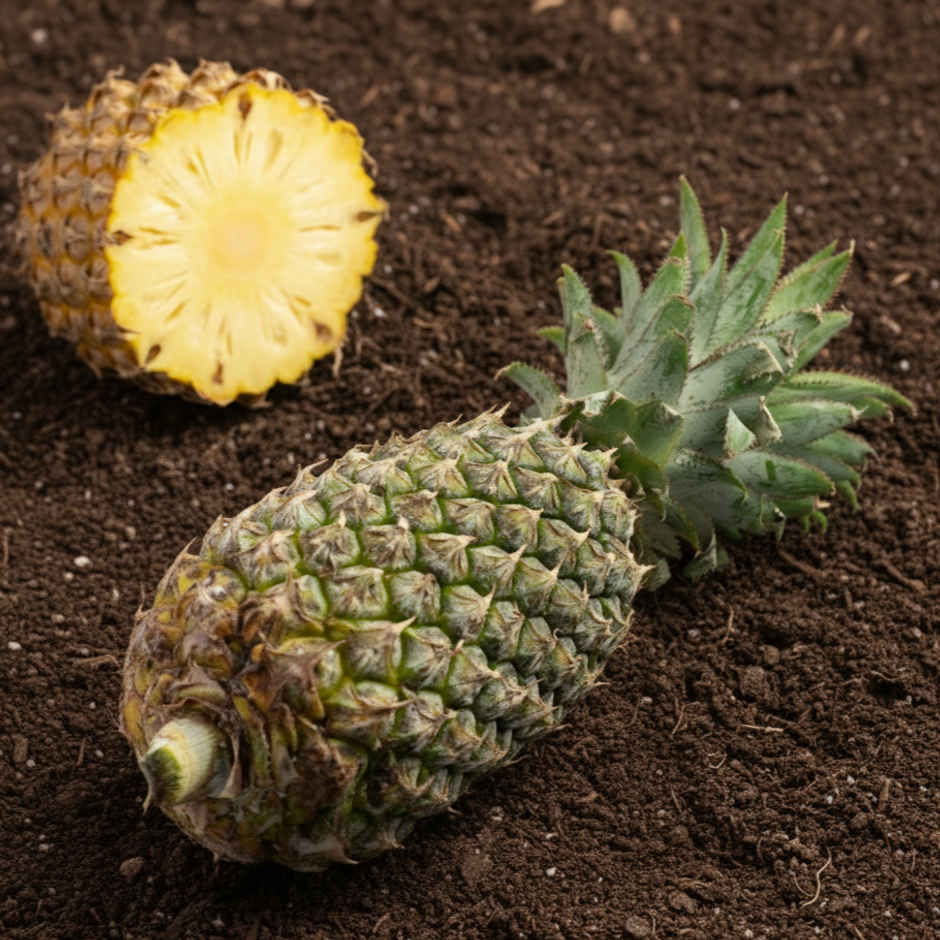 Organically Grown Pineapple