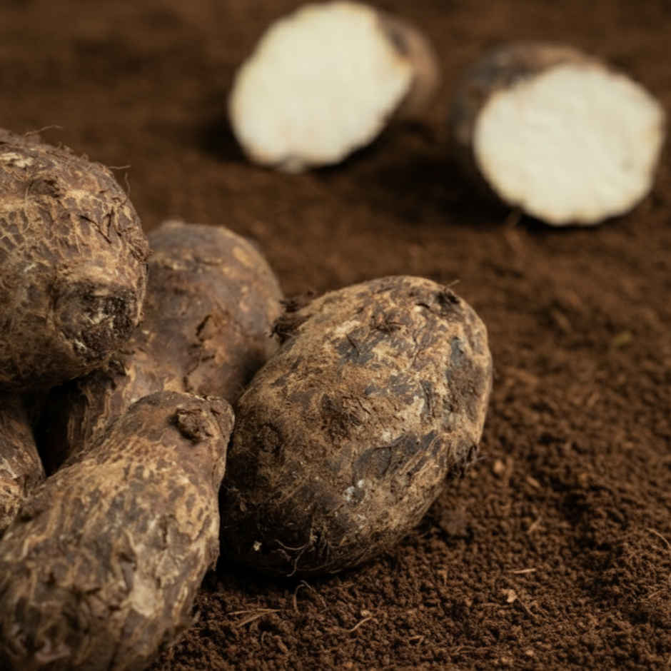 Organically Grown Colocasia (Arbi)