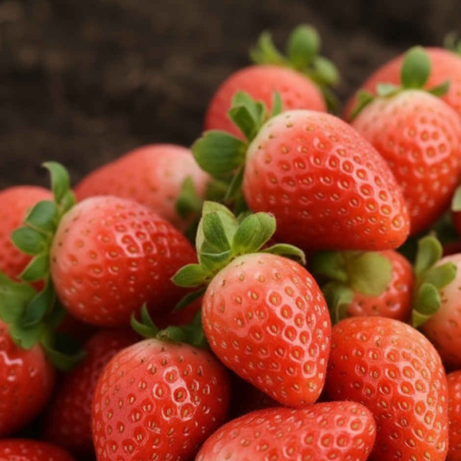 Organically Grown Strawberry
