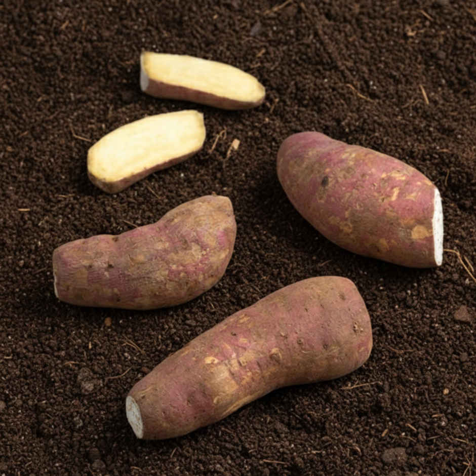 Organically Grown Sweet Potato