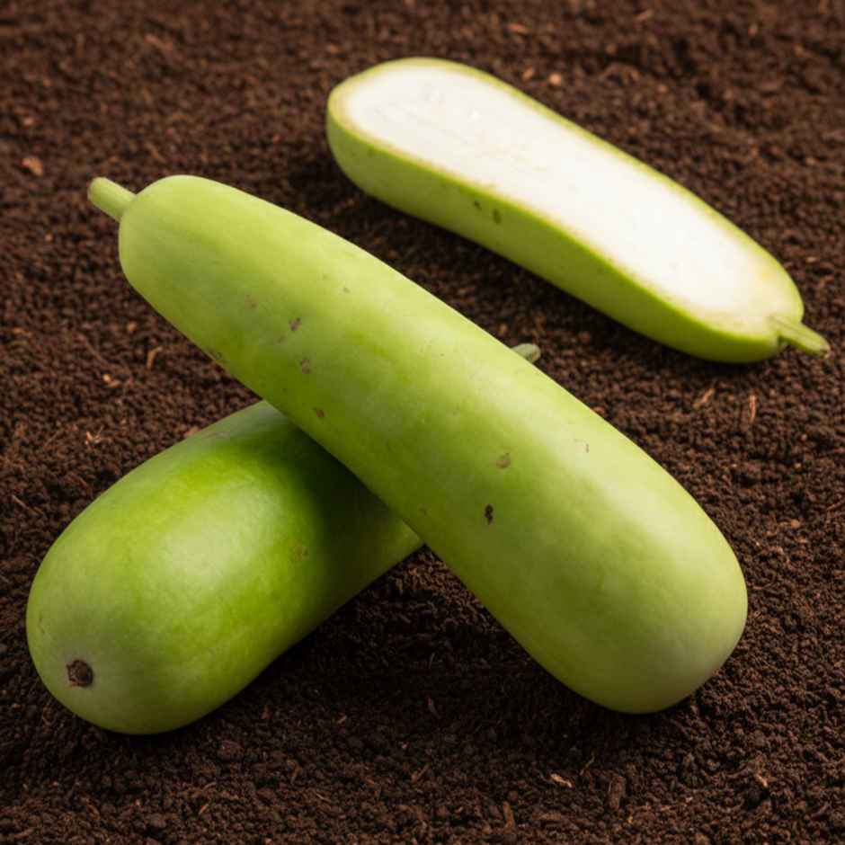 Organically Grown Bottle Gourd