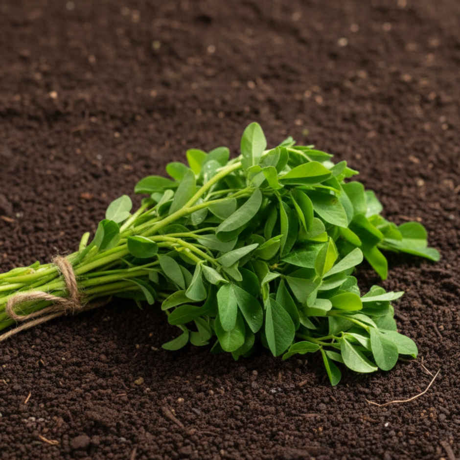 Methi Leaves Organically Grown