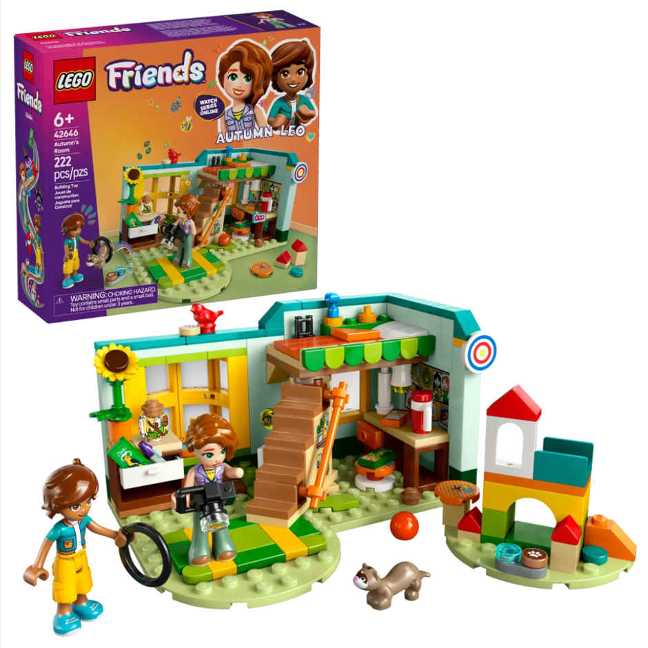 LEGO Friends Autumns Room Pretend Play Toy Building Set 42646 Building Blocks Toys