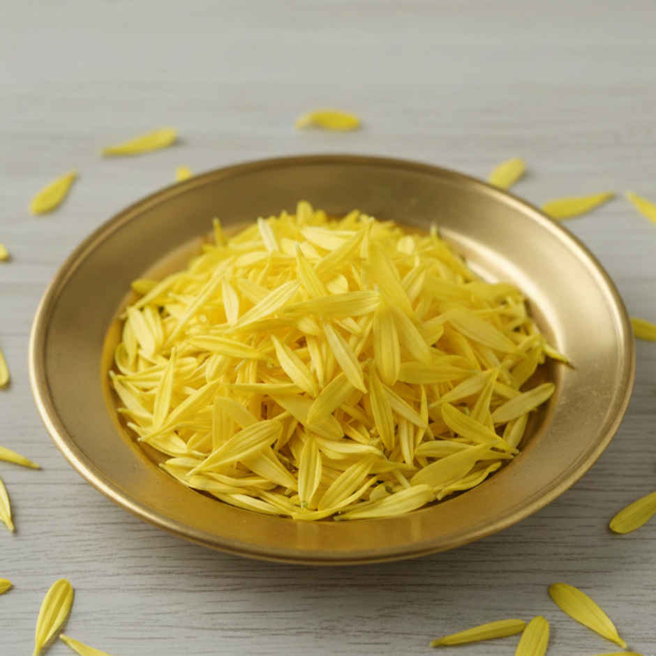 Chrysanthemum Yellow Petals