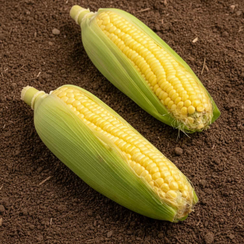 Organically Grown Sweet Corn