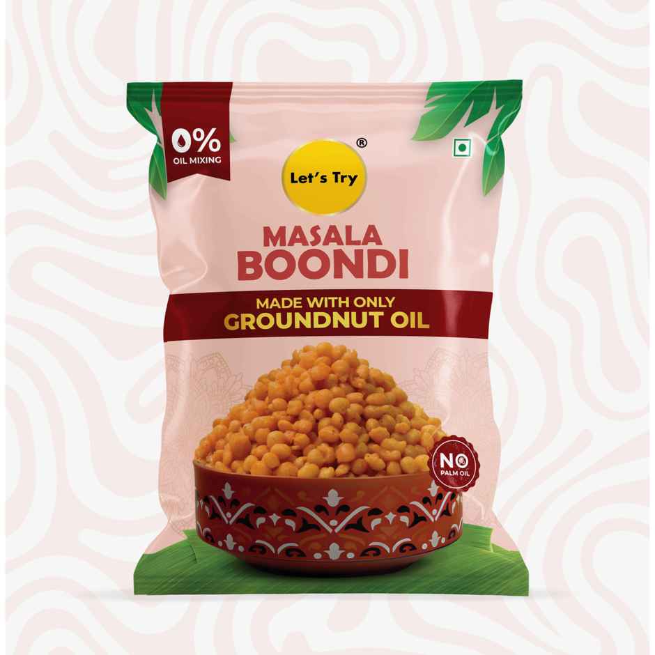 Let's Try Masala Boondi