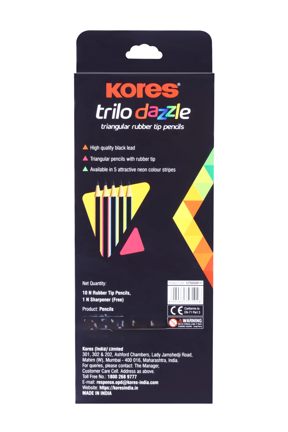Kores Trilo Dazzle Pencils
