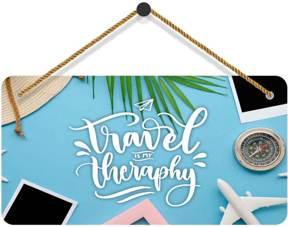 Saf Treval Is My Therapy Beautiful Home Decoration Wall Hanging|Wharec-28