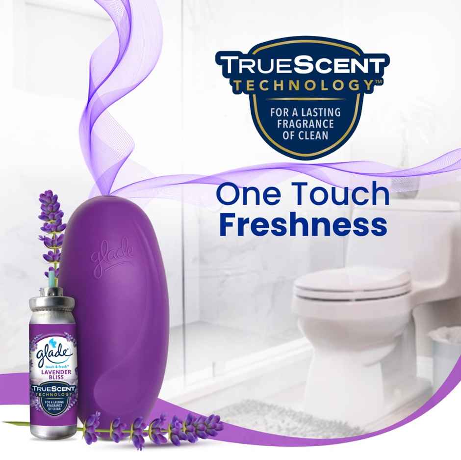 Glade Lavender Touch & Fresh Room Freshener | Dispenser + Refill