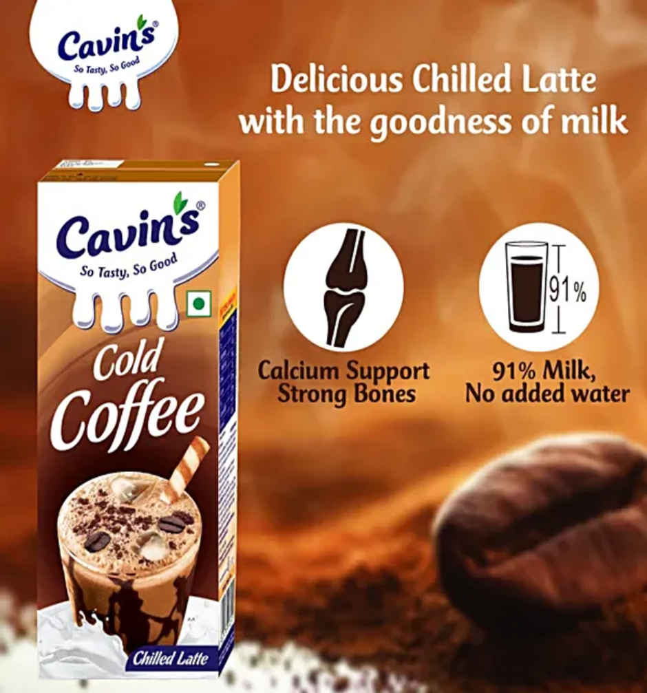Cavin's Chilled Latte Cold Coffee / Coffee Shake