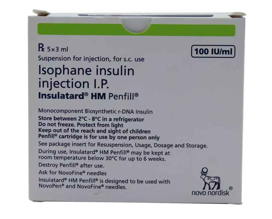 Insulatard HM 100 IU/mL Penfill