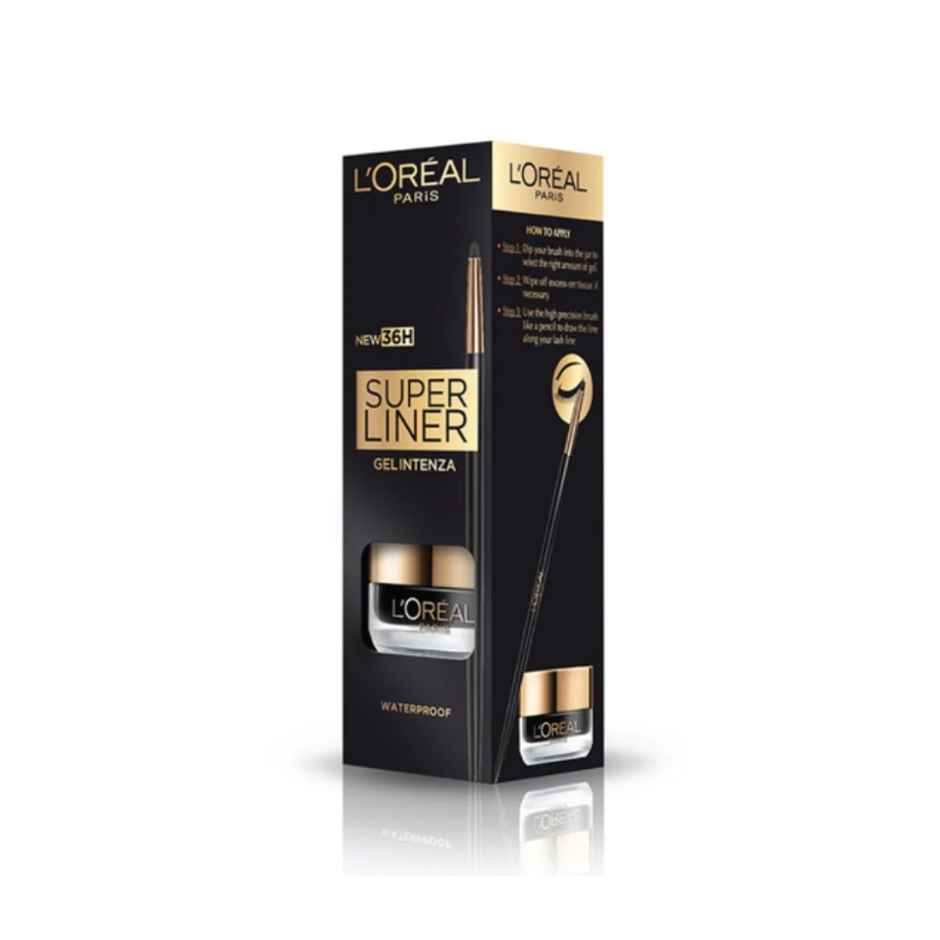 L'Oreal Paris Super Liner Gel Intenza Eyeliner, Profound Black