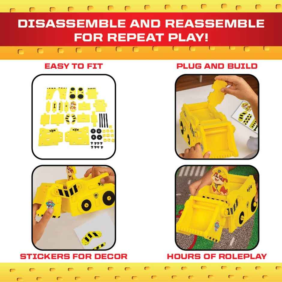 WinMagic 3D Build N' Play - Rubble Diggin' Bulldozer