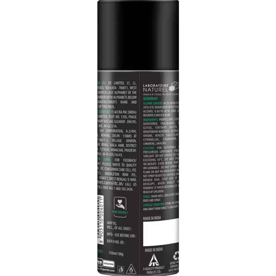 Engage Ocean Zest Deodorant Spray for Men 150ml | Citrus & Aqua | 24hr Freshness