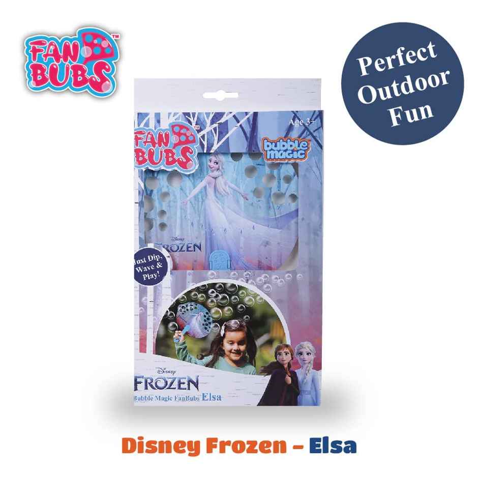WinMagic Toys Bubble Magic Fan Bubs Elsa
