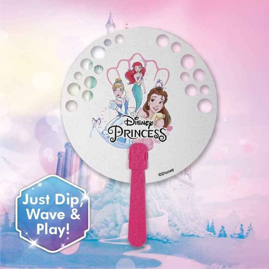 Bubble Magic FanBubs Disney Princesses - Bubble Maker Toy (Ages 3+)
