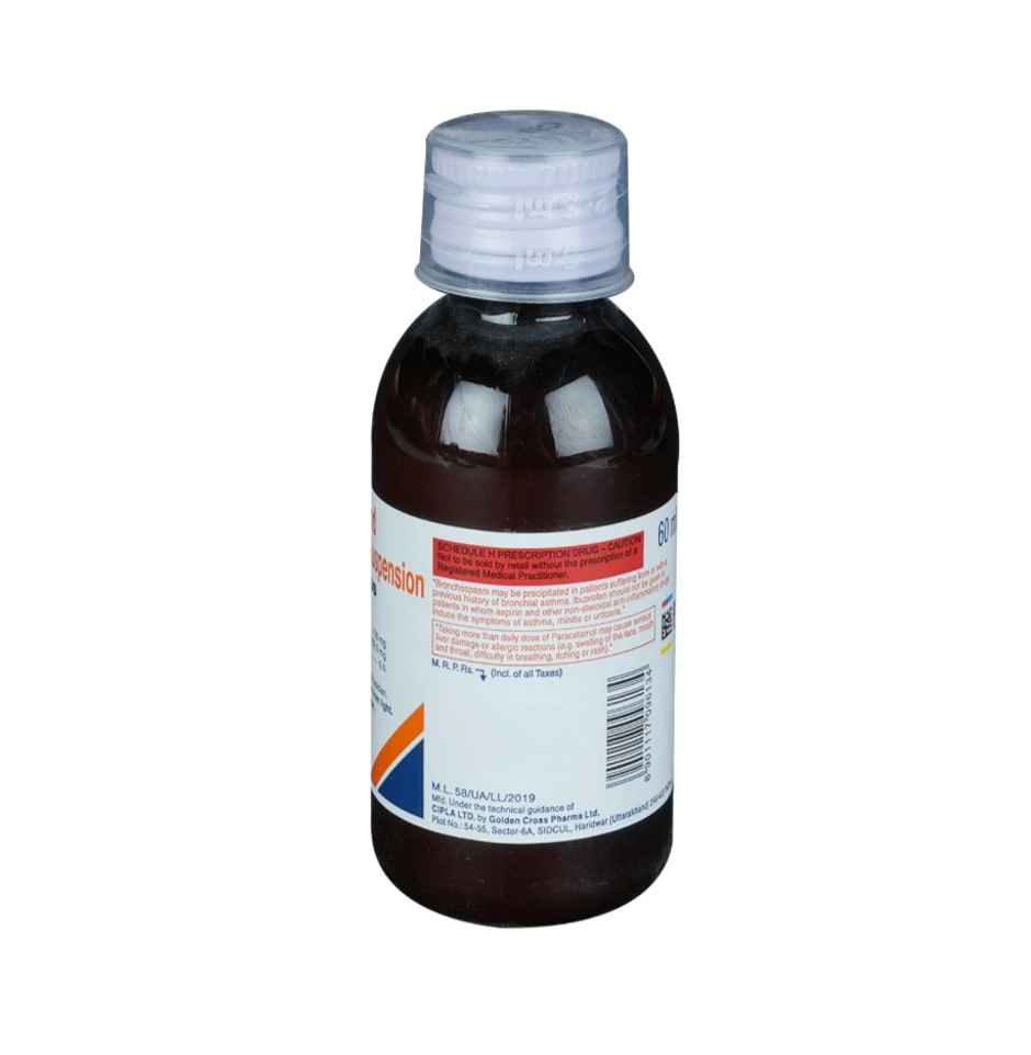 Ibugesic Plus Orange Flavour Oral Suspension