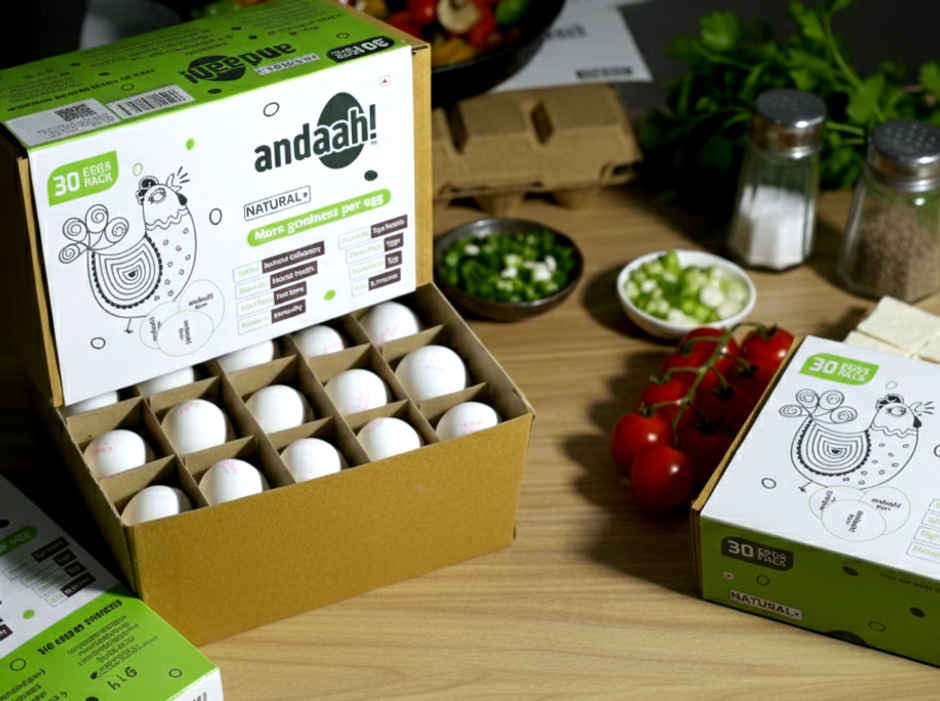 Andaah Natural+ White Eggs