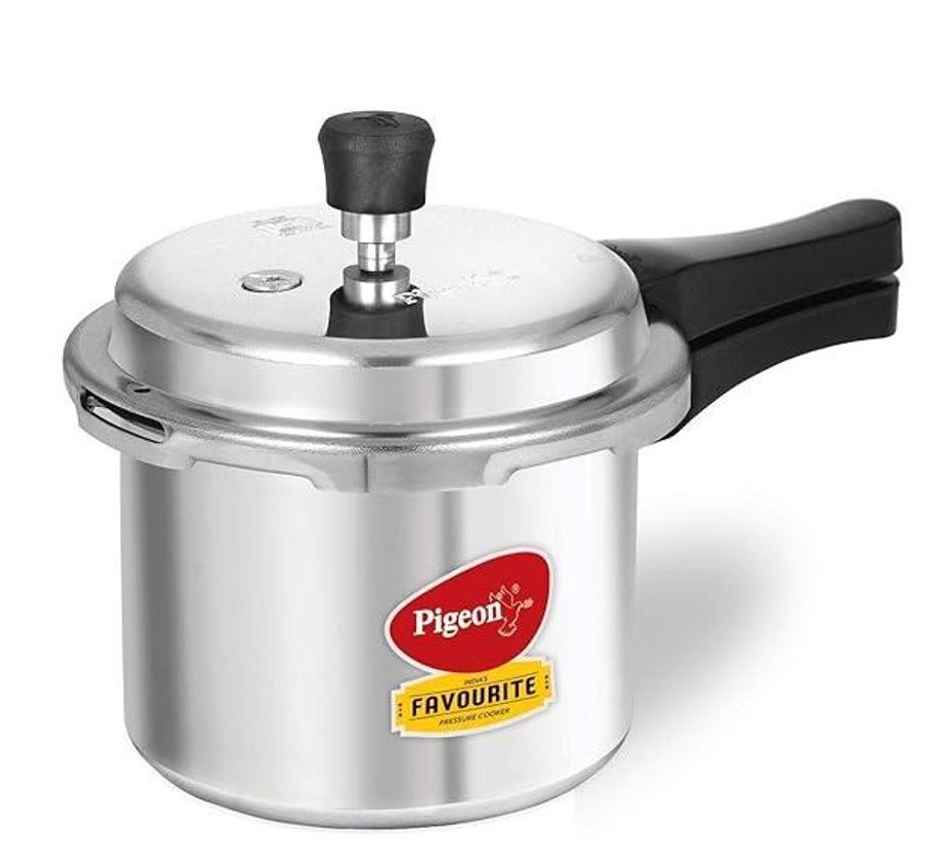 Pigeon Favorite 3L Aluminium Induction Base Outer Lid Pressure Cooker