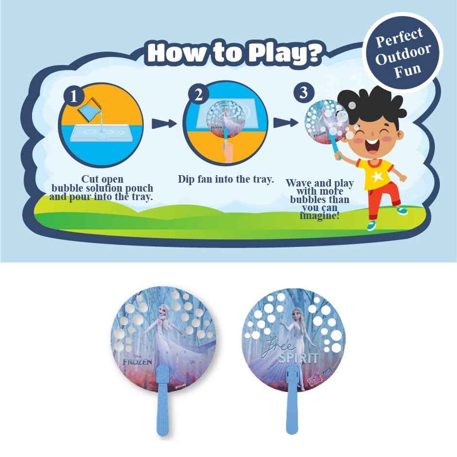 WinMagic Toys Bubble Magic Fan Bubs Elsa