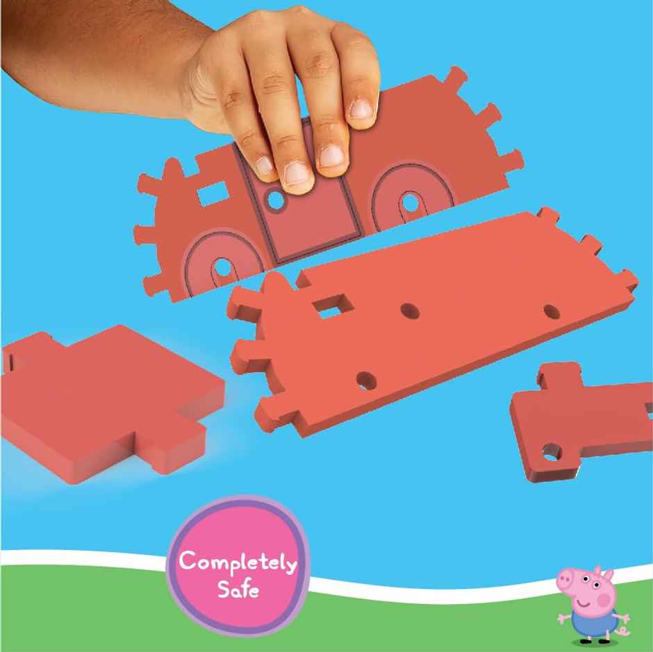 3D Build N' Play - Peppa Pig Convertible Car