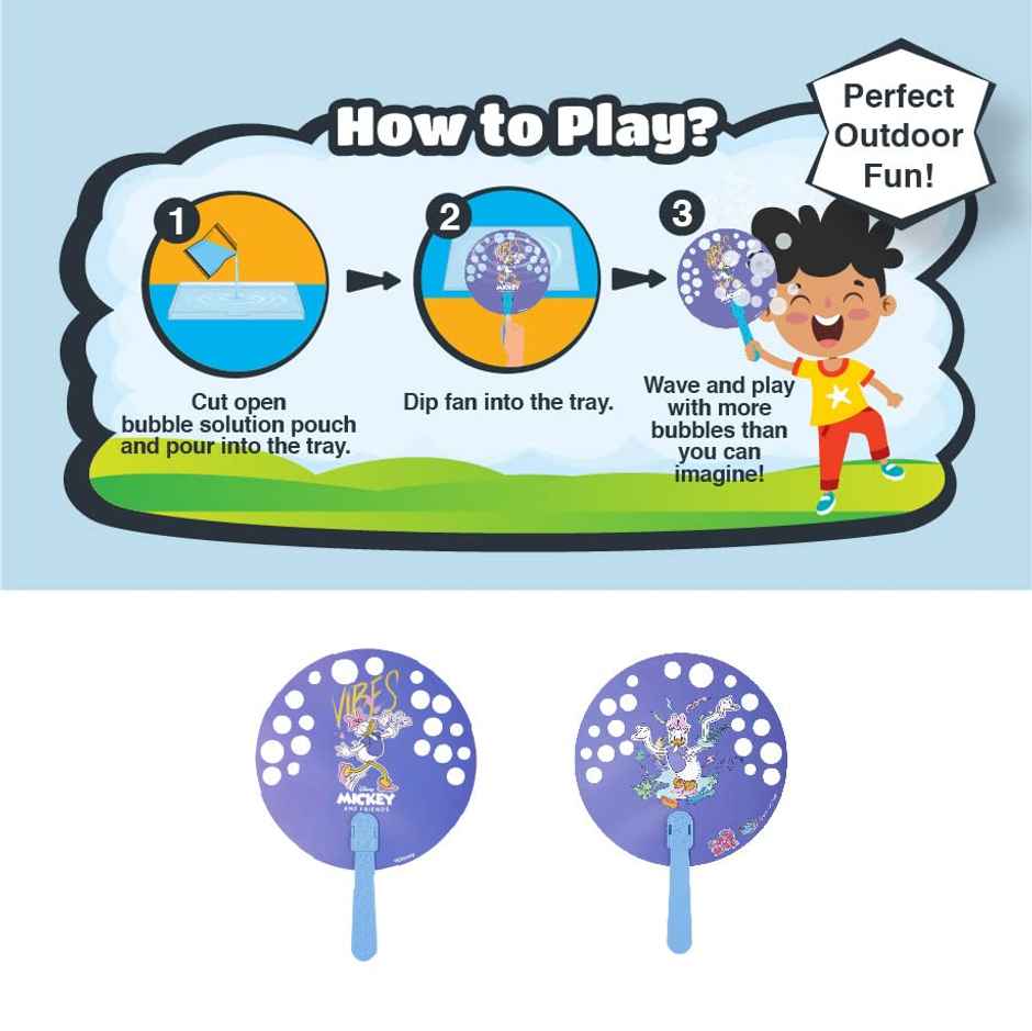 WinMagic Toys Bubble Magic Fan Bubs Daisy Duck