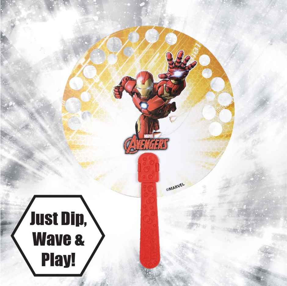 WinMagic Toys Bubble Magic Fan Bubs Iron Man