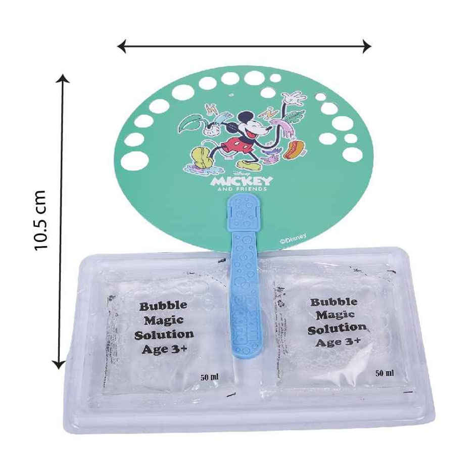 Bubble Magic FanBubs Mickey Mouse Theme - Bubble Maker Toy (Ages 3+)