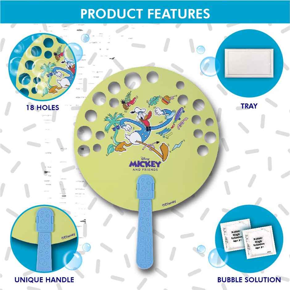 WinMagic Toys Bubble Magic Fan Bubs Donald Duck
