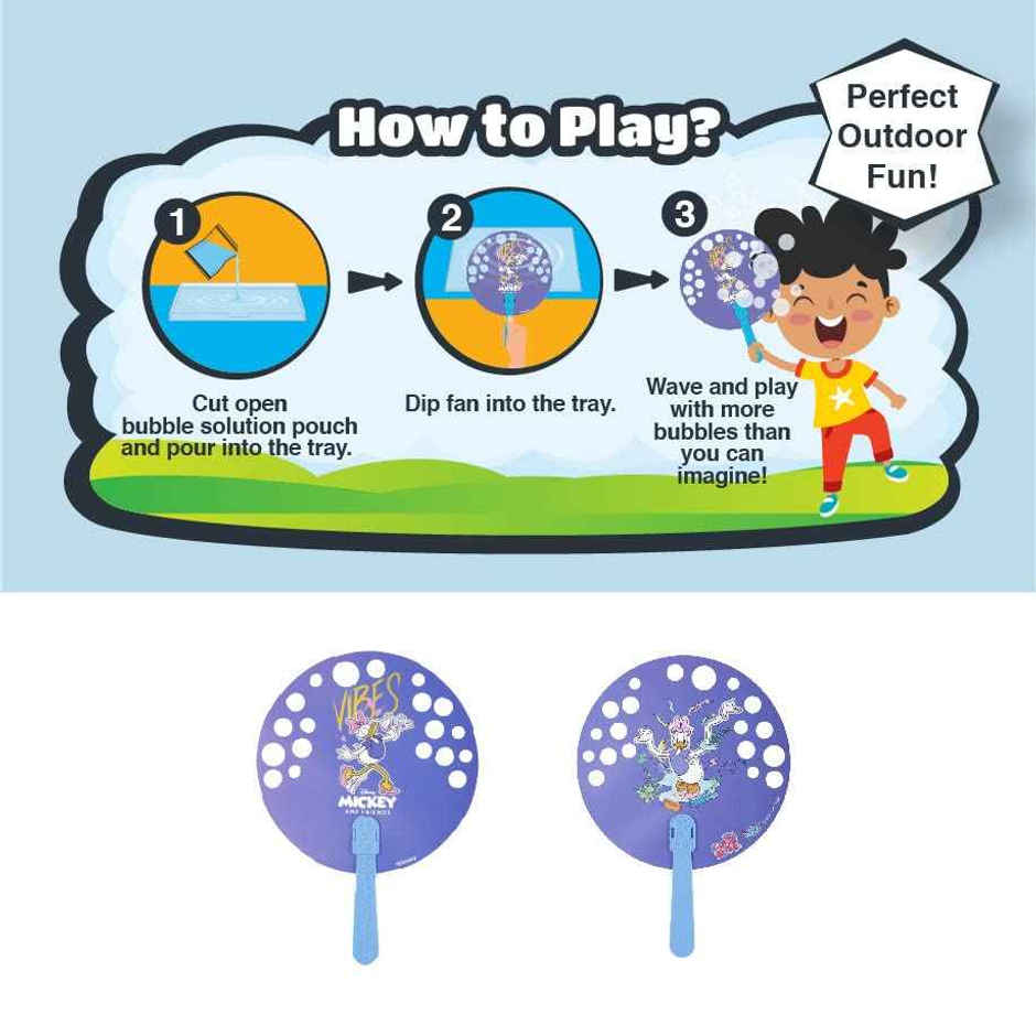 Bubble Magic FanBubs Daisy Duck Theme - Bubble Maker Toy (Ages 3+)