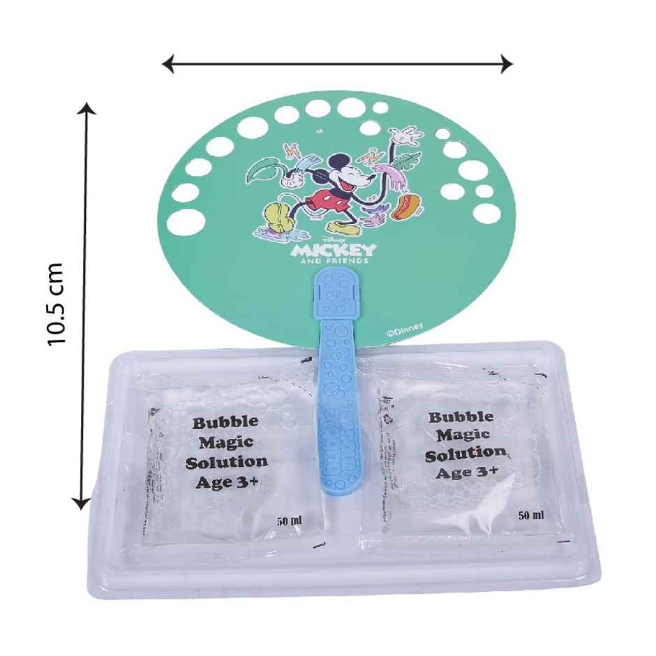 WinMagic Toys Bubble Magic Fan Bubs Mickey Mouse