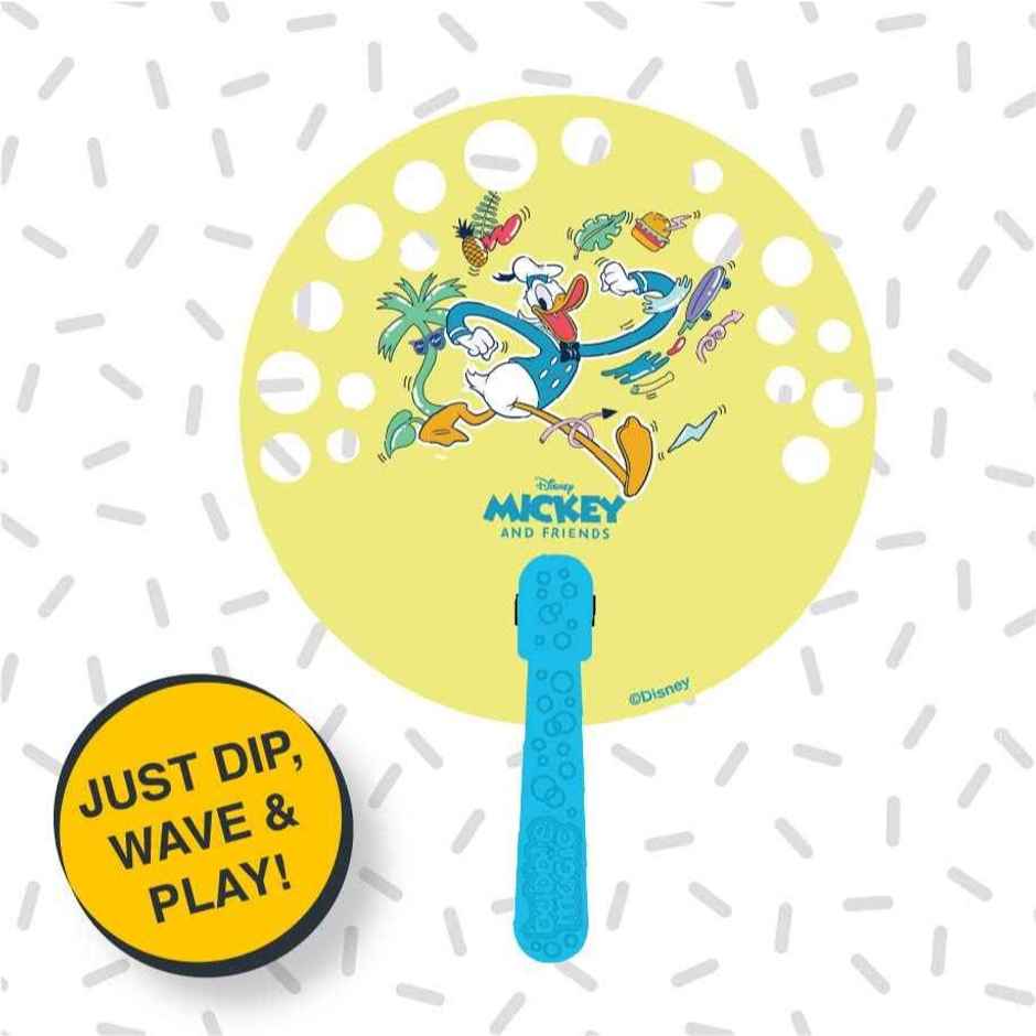 Bubble Magic FanBubs Donald Duck Theme - Bubble Maker Toy (Ages 3+)