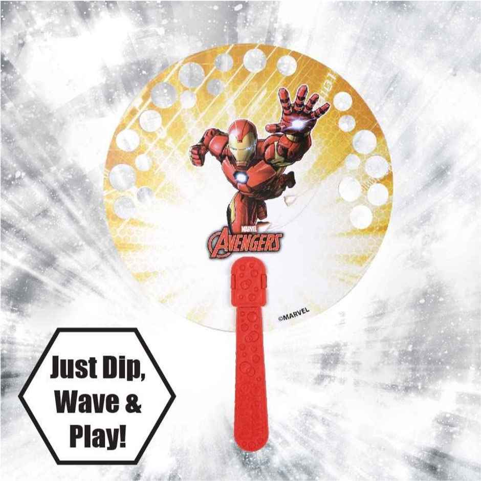Bubble Magic FanBubs Iron Man - Bubble Maker Toy (Ages 3+)
