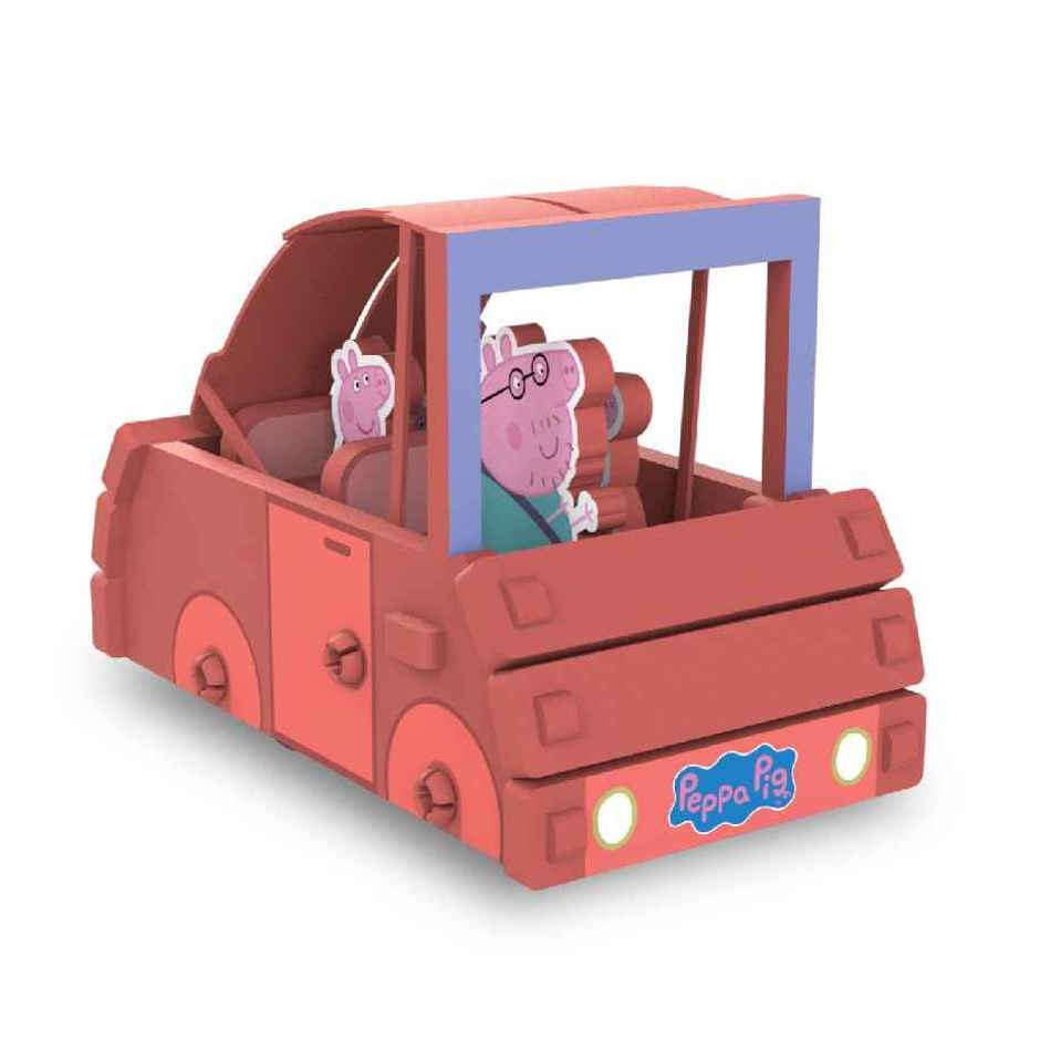 Li'l Wizards Peppa Pig 3D Build N' Play Convertible Car (Ages 3+)