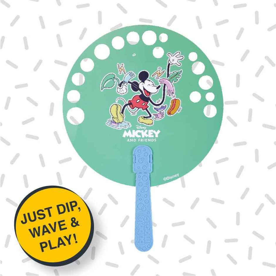 Bubble Magic FanBubs Mickey Mouse Theme - Bubble Maker Toy (Ages 3+)