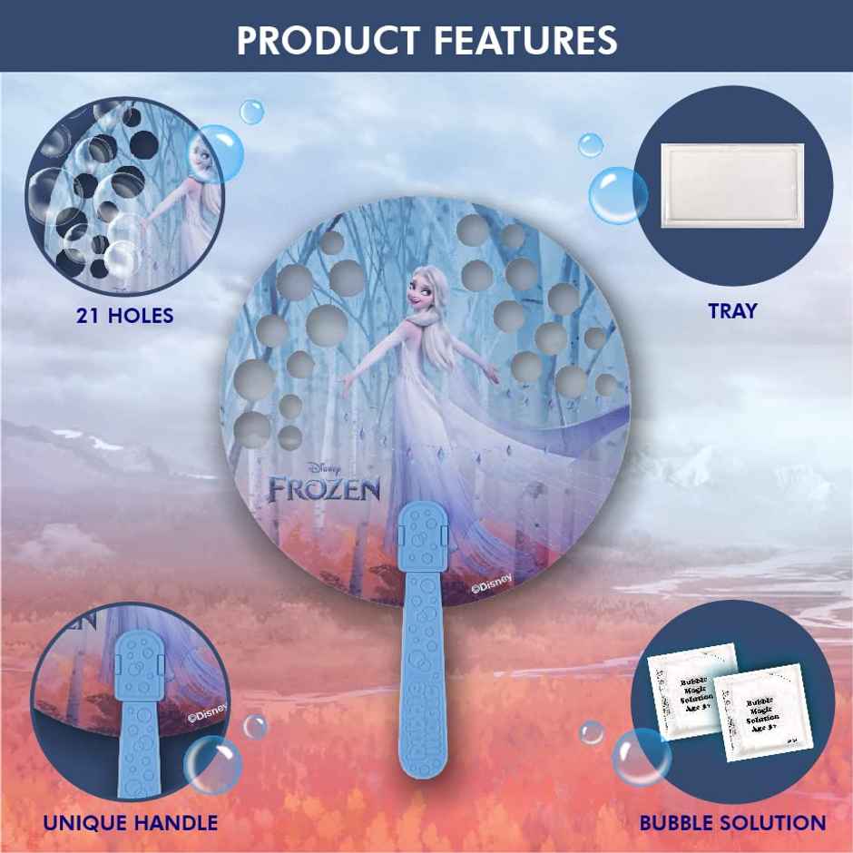 WinMagic Toys Bubble Magic Fan Bubs Elsa