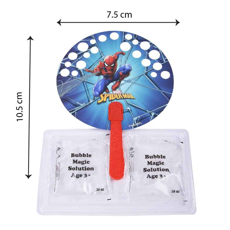 WinMagic Toys Bubble Magic Fan Bubs Spiderman