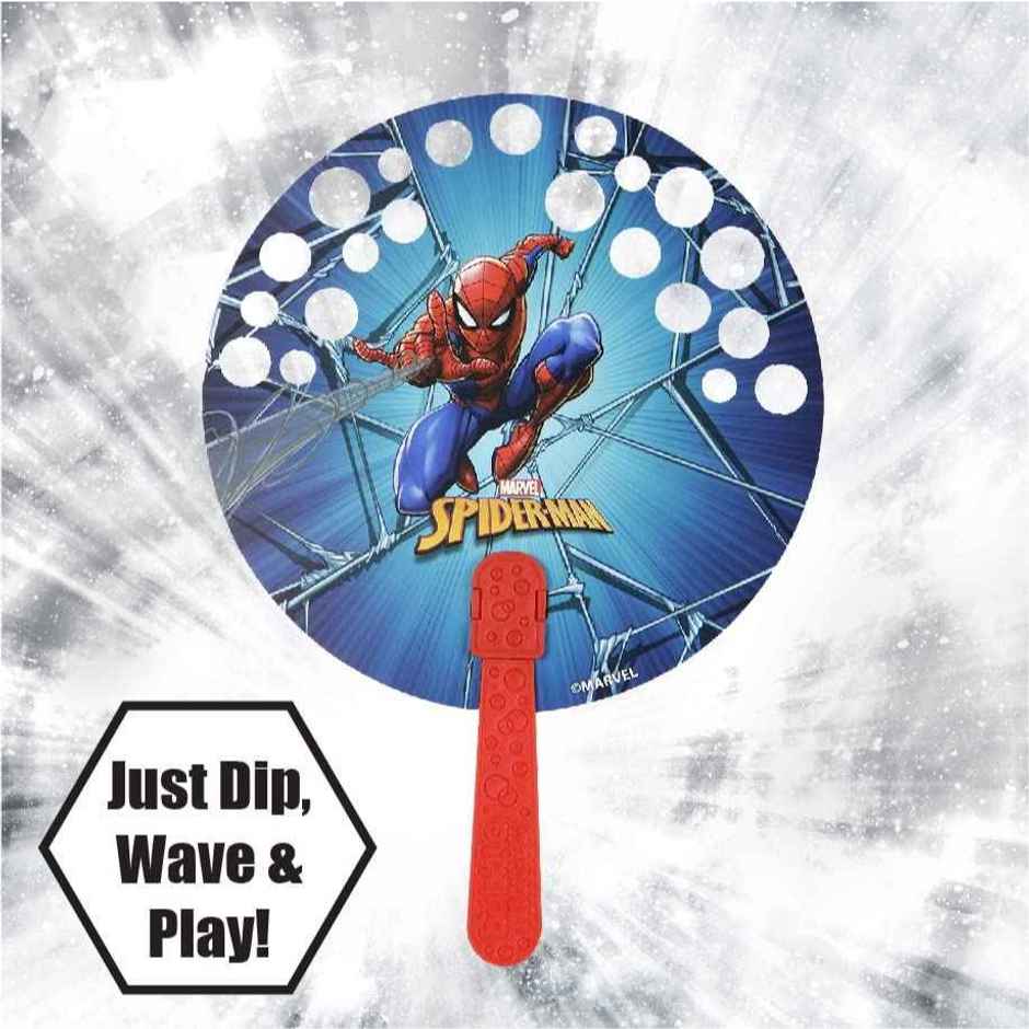Bubble Magic FanBubs Spiderman - Bubble Maker Toy (Ages 3+)