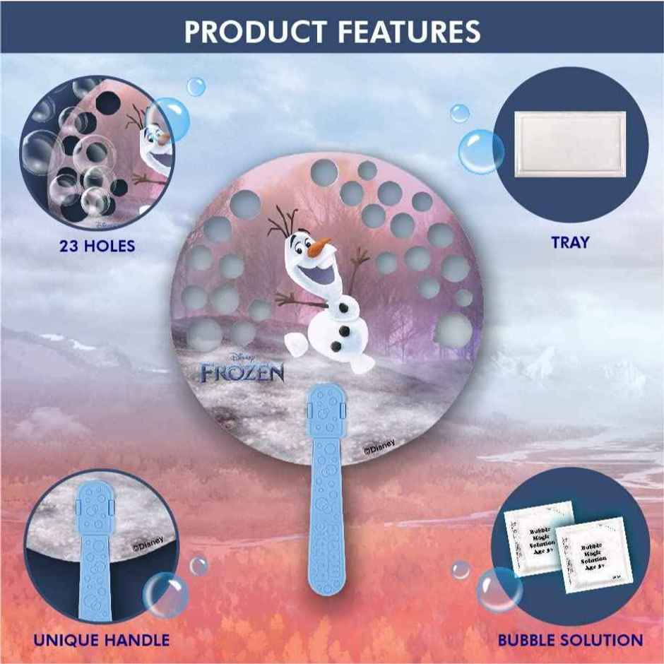 Bubble Magic FanBubs Olaf - Bubble Maker Toy (Ages 3+)