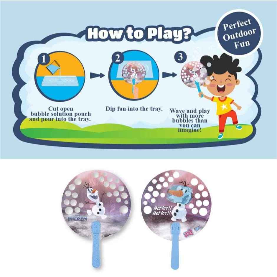 Bubble Magic FanBubs Olaf - Bubble Maker Toy (Ages 3+)