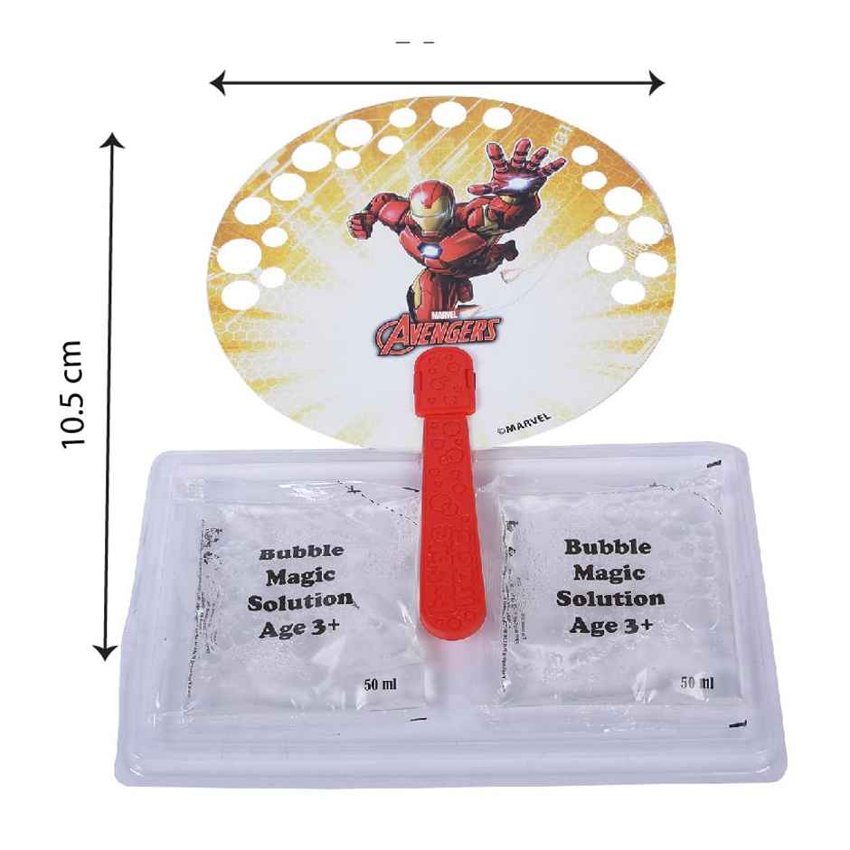 WinMagic Toys Bubble Magic Fan Bubs Iron Man