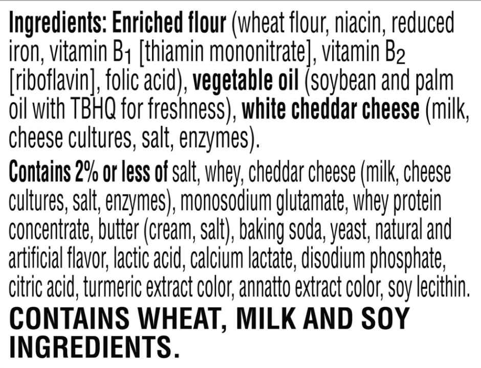 Cheez-It White Cheddar Cheese Crackers